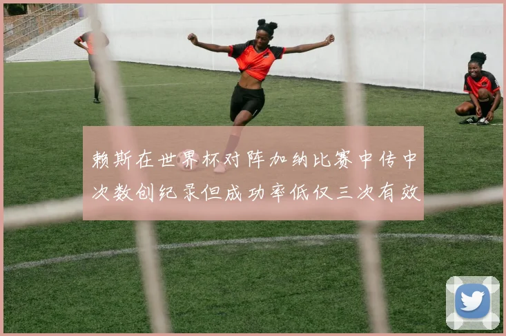 赖斯在世界杯对阵加纳比赛中传中次数创纪录但成功率低仅三次有效